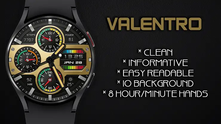 Valentro Watch Face screenshot 5