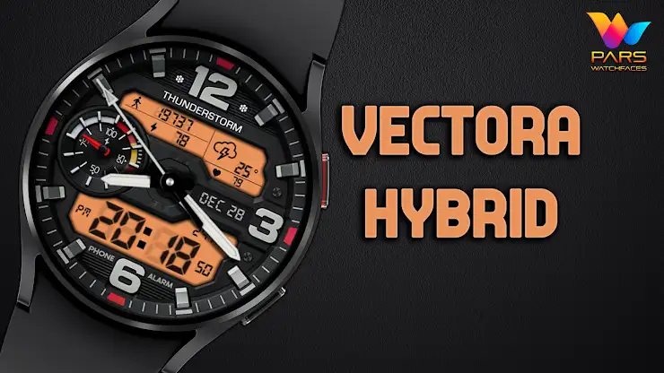 Vectora Hybrid Watch Face screenshot 7