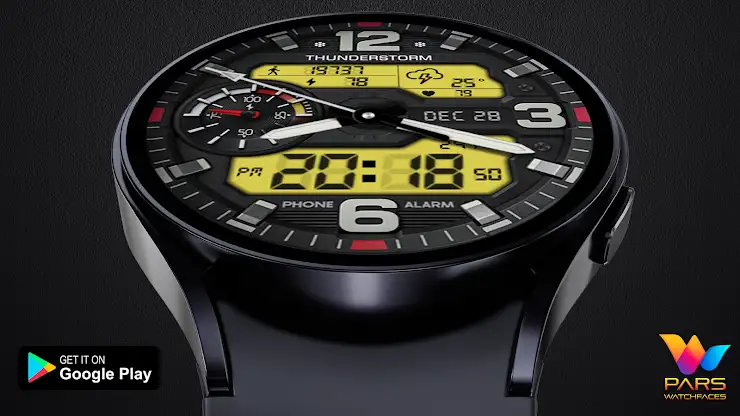 Vectora Hybrid Watch Face screenshot 4