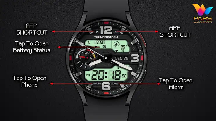 Vectora Hybrid Watch Face screenshot 6