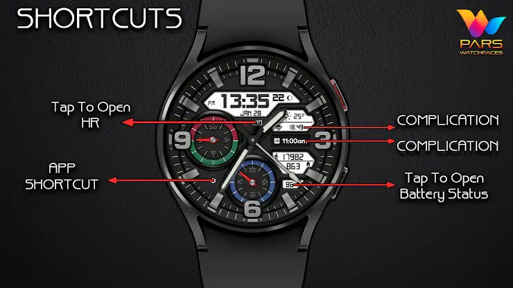 Vectora One Hybrid Watch Face screenshot 6