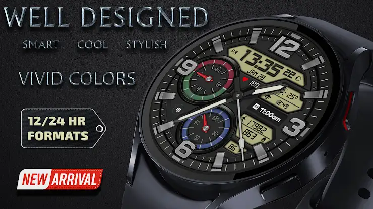 Vectora One Hybrid Watch Face screenshot 3