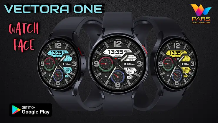Vectora One Hybrid Watch Face screenshot 2
