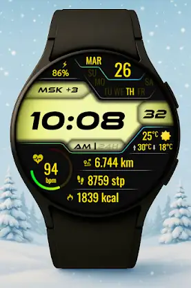 Vexitor Digital Watch Face screenshot 4