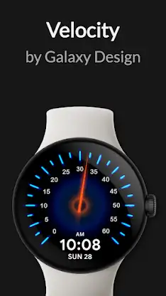 Velocity Watch Face screenshot 1