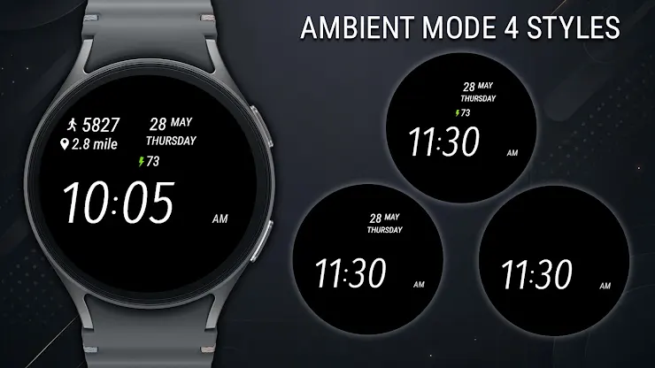 VF02 Digital Watch Face screenshot 6
