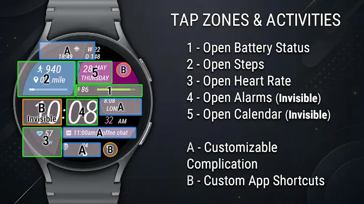 VF02 Digital Watch Face screenshot 7