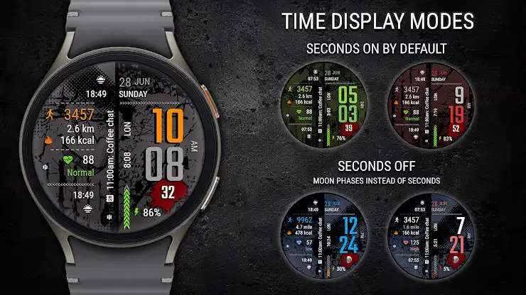 VF03 Digital Watch Face screenshot 3