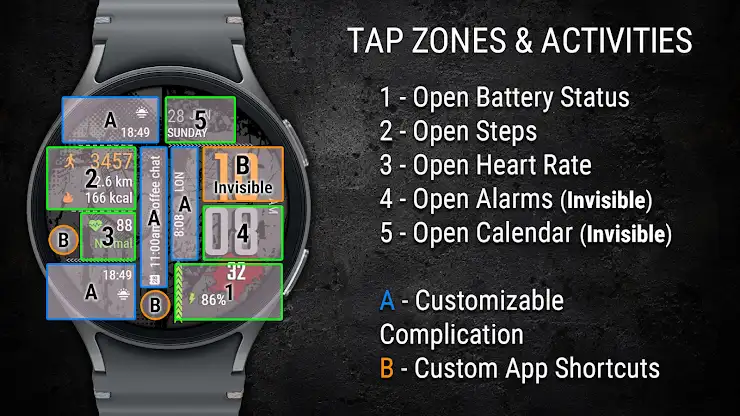 VF03 Digital Watch Face screenshot 6