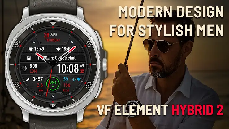 VF Element Hybrid 2 Watch Face screenshot 1