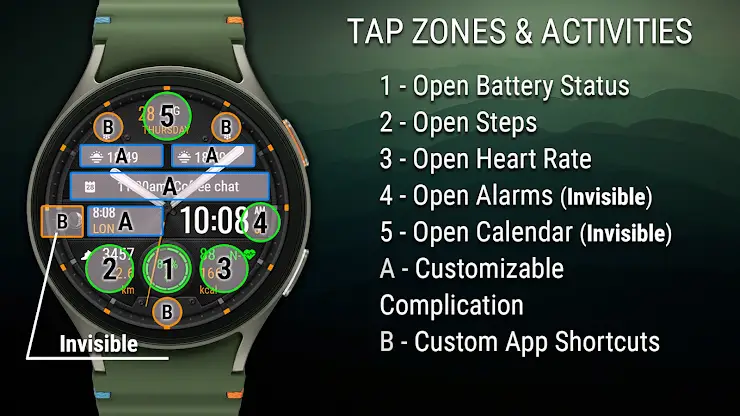 VF Element Hybrid 2 Watch Face screenshot 7