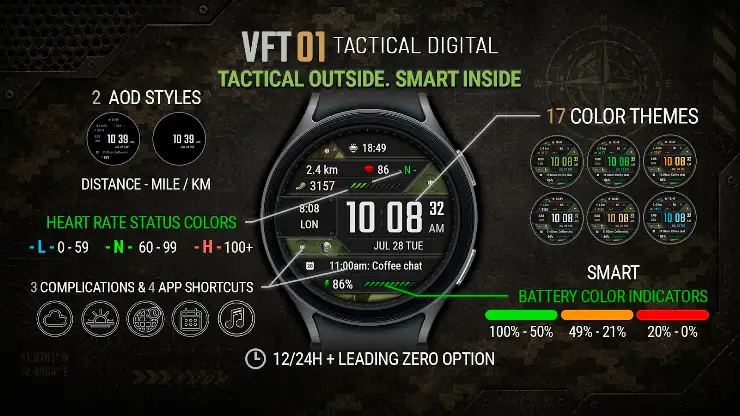 VFT01 Tactical Digital screenshot 2