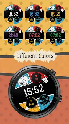 Digital Watchface Comic 1 screenshot 3