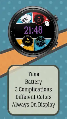 Digital Watchface Comic 1 screenshot 2