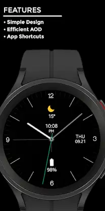 Virtuous Night - watch face screenshot 2