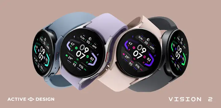 Vision 2: Digital Watch Face — Android app banner