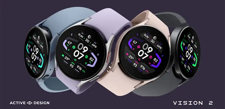 Vision 2: Digital Watch Face screenshot 2