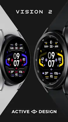 Vision 2: Digital Watch Face screenshot 3