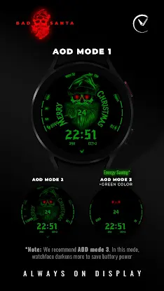 BAD SANTA Christmas Watch Face screenshot 8
