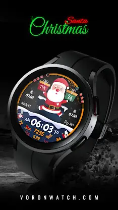 CHRISTMAS SANTA Watch Face screenshot 3