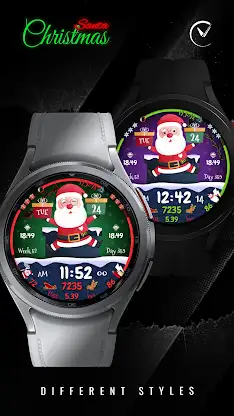 CHRISTMAS SANTA Watch Face screenshot 4