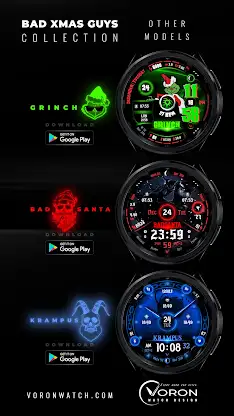 GRINCH Christmas Watch Face screenshot 3