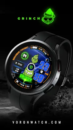 GRINCH Christmas Watch Face screenshot 4
