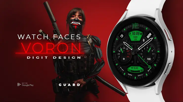 Voron GUARD Watch Face screenshot 1