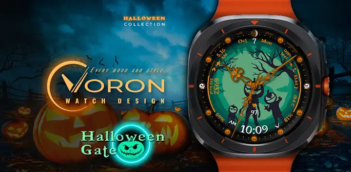 Voron HALLOWEEN GATE — Android app banner