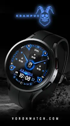 KRAMPUS Christmas Watch Face screenshot 4