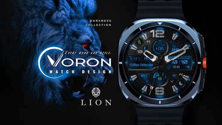 Voron LION Watch Face screenshot 1