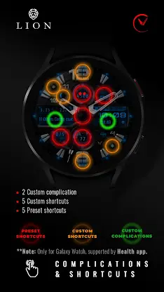Voron LION Watch Face screenshot 7