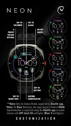 Voron NEON Watch Face screenshot 6