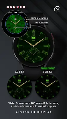 Voron RANGER Analog Watch Face screenshot 7