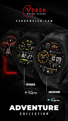 Voron SATELLITE Watch Face screenshot 3