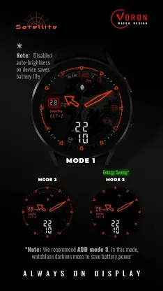 Voron SATELLITE Watch Face screenshot 8