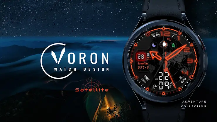 Voron SATELLITE Watch Face screenshot 1