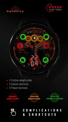 Voron SATELLITE Watch Face screenshot 7