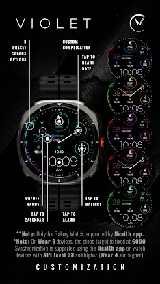 Voron VIOLET Watch Face screenshot 6