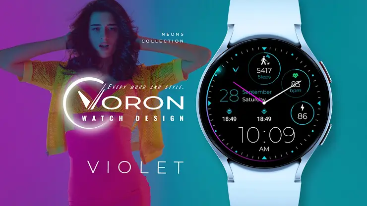 Voron VIOLET Watch Face screenshot 1
