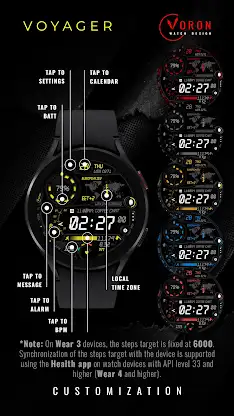 Voron VOYAGER Watch Face screenshot 6