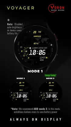 Voron VOYAGER Watch Face screenshot 8