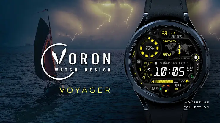 Voron VOYAGER Watch Face screenshot 1