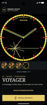 Voyager Analog Watch Face screenshot 2