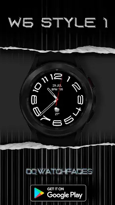 W6 Style WF Wear OS 5+ screenshot 1