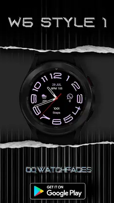 W6 Style WF Wear OS 5+ screenshot 3