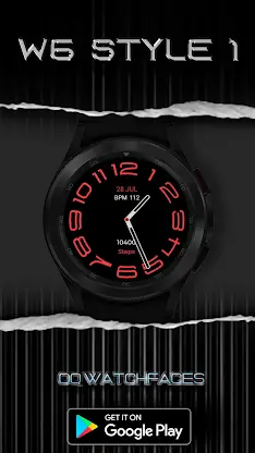 W6 Style WF Wear OS 5+ screenshot 4