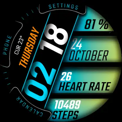 Watch Face H1 screenshot 4