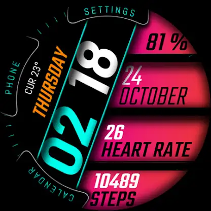 Watch Face H1 screenshot 3