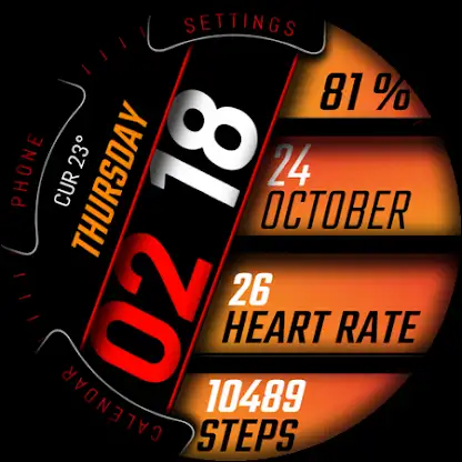 Watch Face H1 screenshot 5